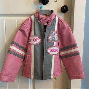 Toddler leather jacket